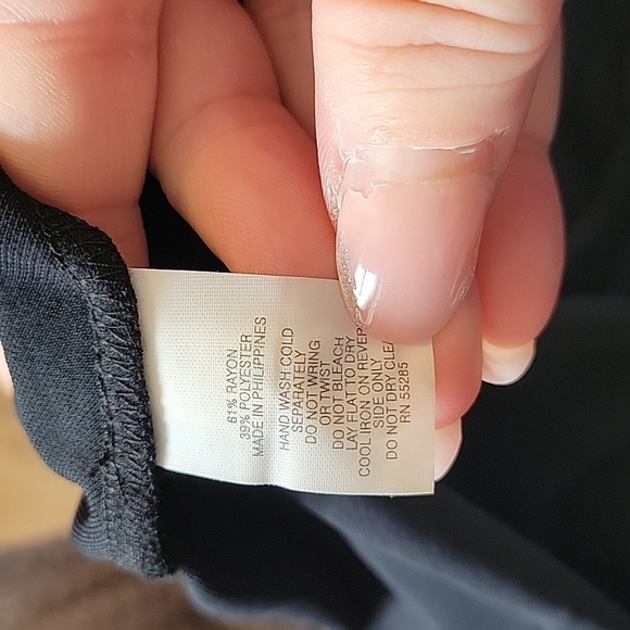 NWT Express Black Halter Dress With Beads Size Medium Brand New - Picture 6 of 6